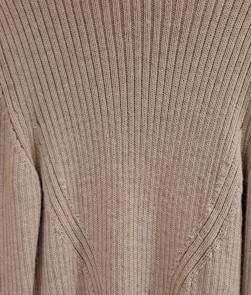 Paul Zileri Italian Mens Alpaca MED Oatmeal Color Turtleneck "High End" NWT